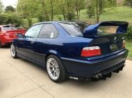 LTW M3 GT Class 2 rear trunk spoiler BMW 3 series E36 91-98 sedan or coupe