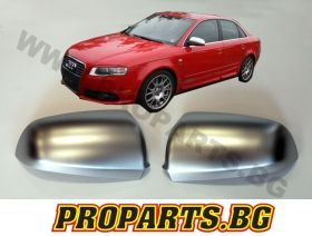 Chrome Mirror Covers for Audi A4 B6/B7 00-07 RS4 type