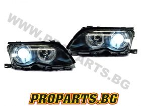 Loupes and headlights ANGEL EYES for BMW 3er 01-05 4 doors