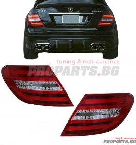 Facelift Taillights for Mercedes Benz C Class W204 6-12