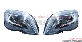 Bixenon LED Headlights for Mercedes Benz GLK Facelift type