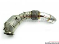 Downpipe for BMW F10 M5 F12 M6 11-17 with 200 CELL catalytic convertors