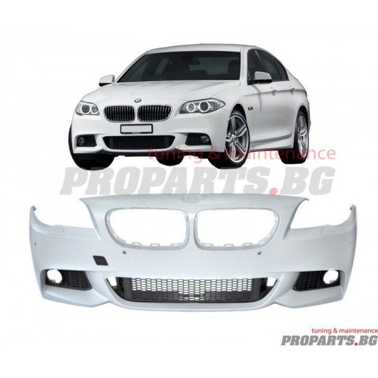 М техник предна броня за BMW 5er F10 NFL преди фейслифт 2010-2014