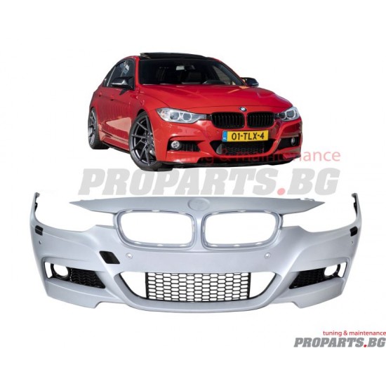 М техник предна броня за BMW 3er F30 12-18