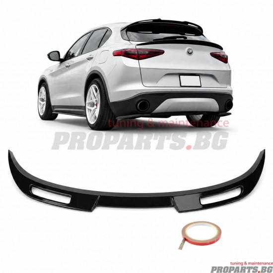 Тунинг спойлер за Alfa Romeo Stelvio 17-21 горен