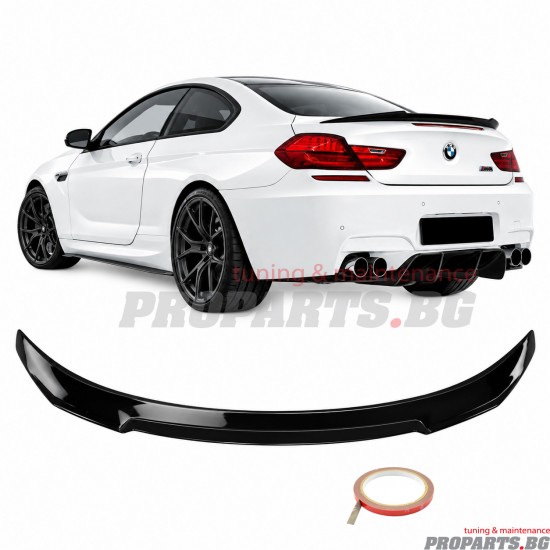 M4 trunk spoiler BMW F06 F12 6 series 11-18 black gloss