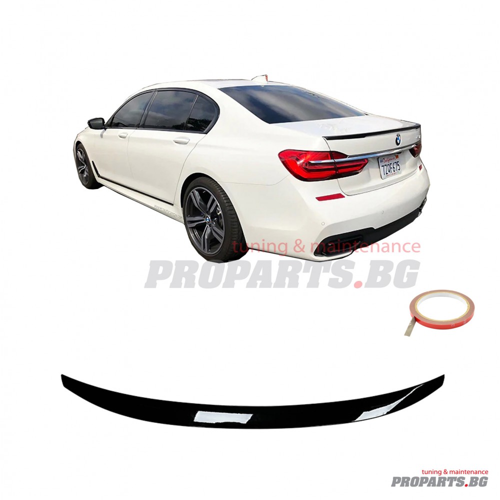 Rear trunk spoiler BMW G11 7er series 15-22