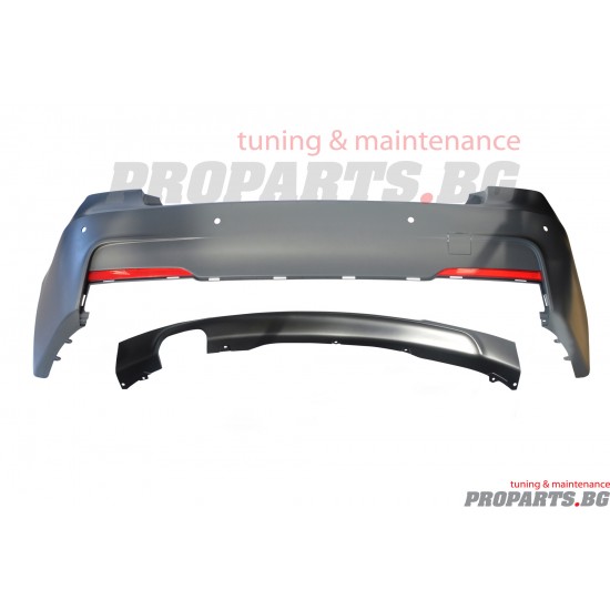 M tech задна броня за BMW 3er F30 12-18 