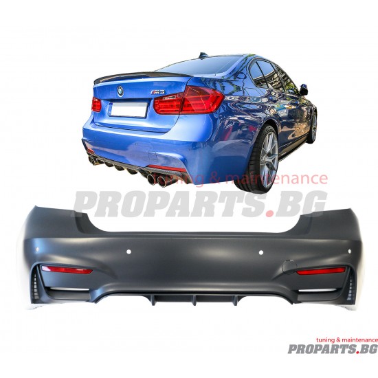 M3 задна броня за BMW 3er F30 12-18 