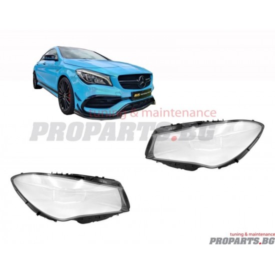 Капаци за фарове за Mercedes Benz CLA class W117 C117 16-19 фейслифт