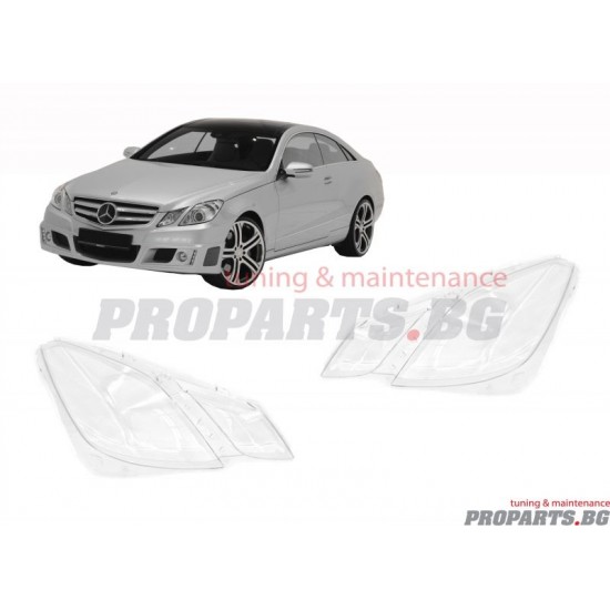 Headlight Lenses for Mercedes Benz E class Coupe W207 C207 09-13