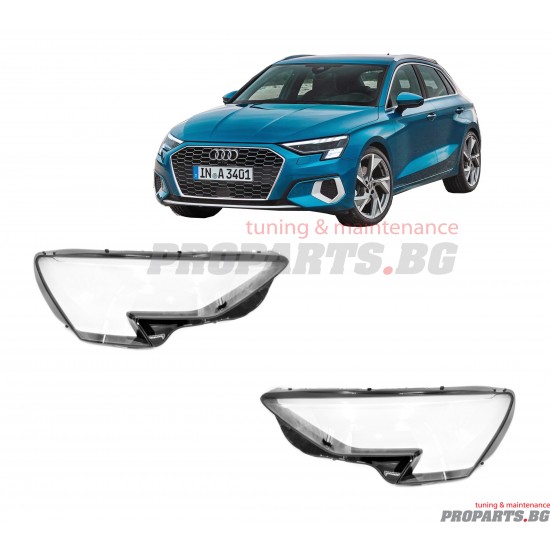 Капаци за фарове комплект за Audi A3 8Y 20-23