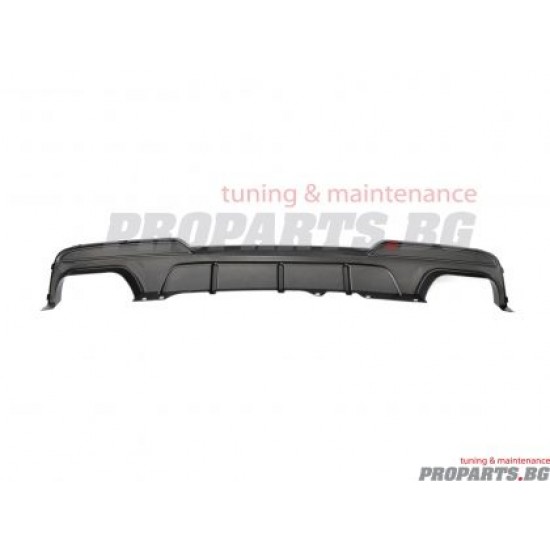 M perfromance дифузер за BMW f10 10-17 м перформанс 550 тип