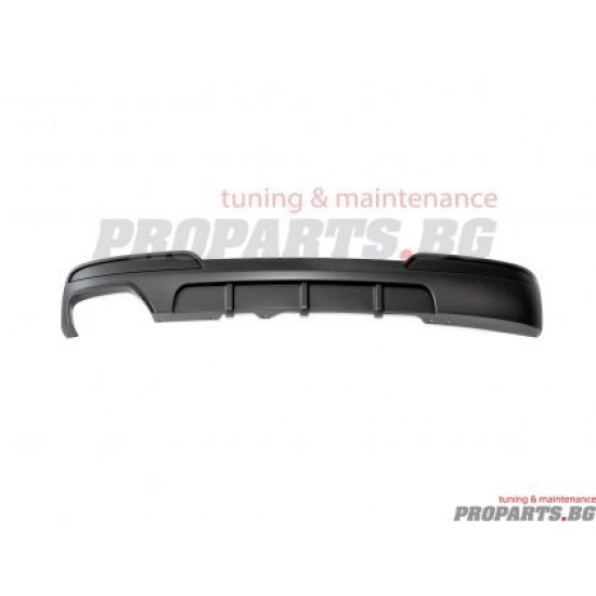 M perfromance дифузер за BMW f10 10-17 м перформанс тип