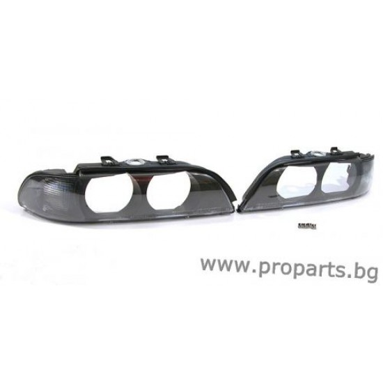 Headlight smoked lenses for BMW E39 96-00 