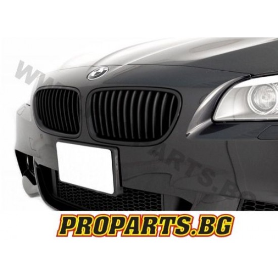BLACK FRONT GRILLE FOR BMW 5er F10 10-17