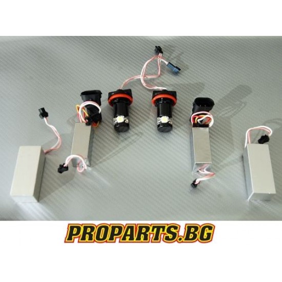 LED Angel Eyes H8 крушки 5W - Ангелски очи за BMW e90 LCI, E92, E70 X5, E60 LCI, F01