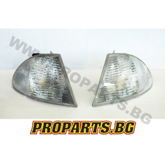 White corner lights for BMW e46 4d 98-01