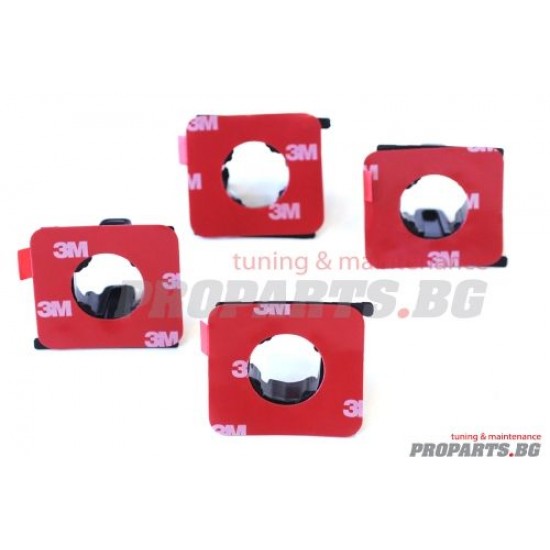 22 mm PDC holders for BMW e60 M sport bumper front 5er 07-10